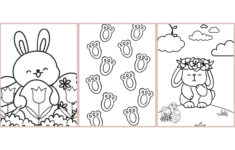 Free Printable Easter Bunny Colouring Pages For Kids - We Made with regard to Cards For Easter Kids Printable Black and White