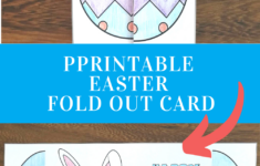 Free Printable Easter Fold Out Card - Lemon And Kiwi Designs with regard to Free Printable Easter Egg Cards