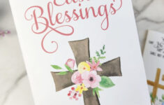 Free Printable Religious Easter Card (3 Designs!) - Leap Of Faith intended for Free Easter Card Templates Free Printable Religious