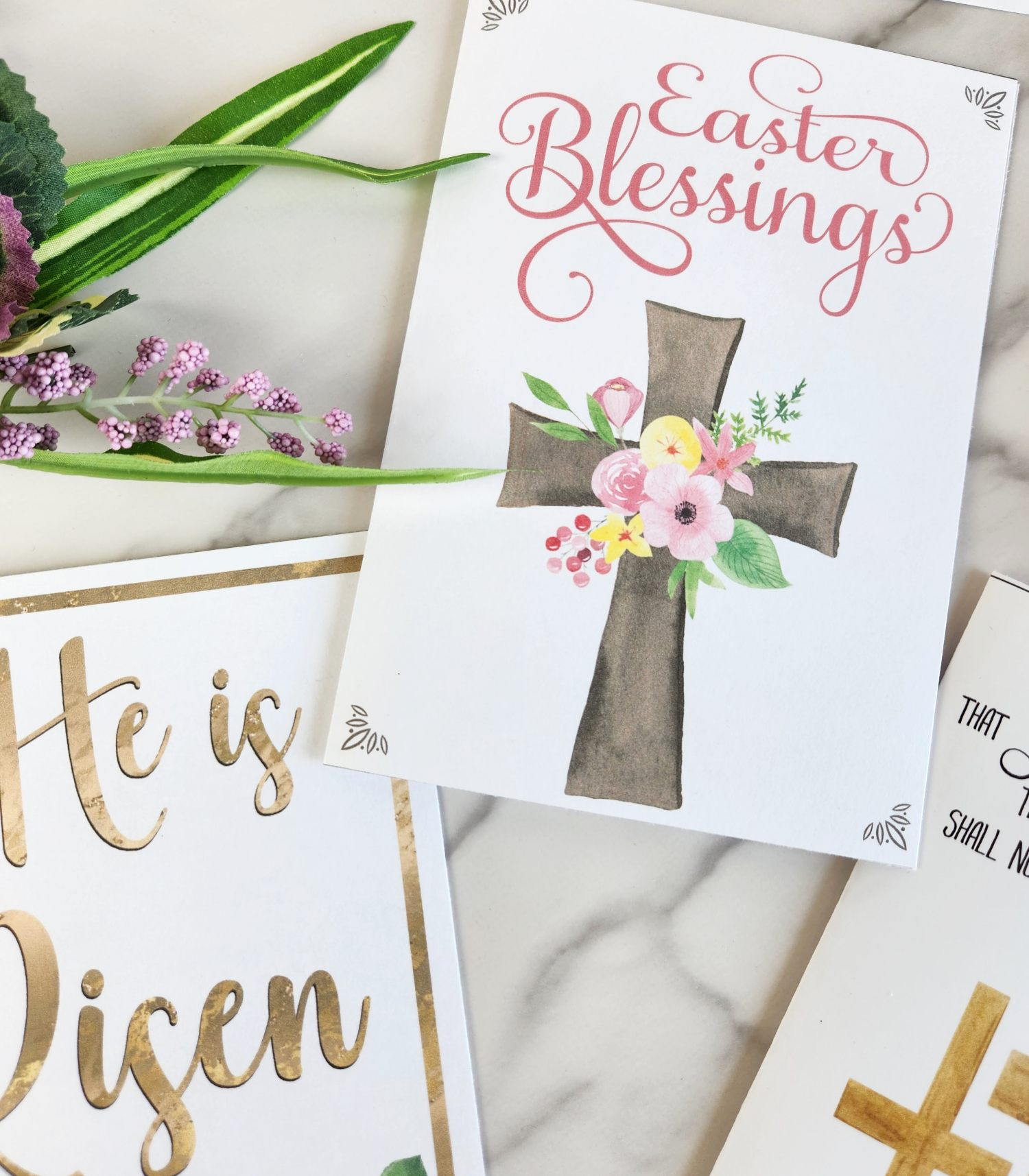 Free Printable Religious Easter Card (3 Designs!) - Leap Of Faith regarding Free Printable Religious Easter Card