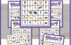 Free Religious Easter Bingo Printable! | Healing Home throughout Printable Religious Easter Bingo Cards