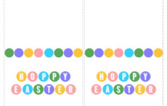 Happy Easter Cards Printable - Free - Paper Trail Design regarding Hoppy Easter Card Printable