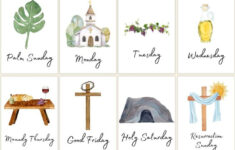 Holy Week Easter Story Cards throughout Free Printable Easter Story Cards