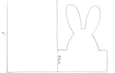 How To Make Cute Easter Bunny Cards | Creative Art And Craft For throughout Easter Card Templates Printable