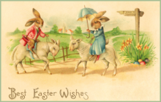 Huge Printable Easter Card Collection In High Quality regarding Vintage Easter Cards Printable