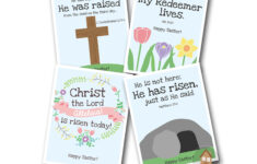 Kids Printable Christian Easter Cards | Religious, Bible Easter intended for Printable Religious Easter Cards To Make