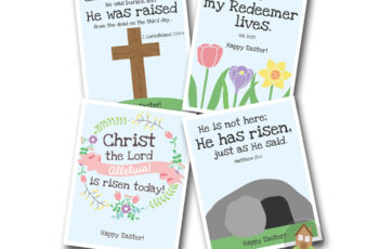 Easter Card Printables Religious