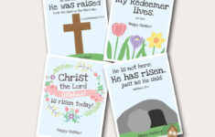 Kids Printable Christian Easter Cards | Religious, Bible Easter throughout Christian Easter Card Printable