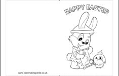 Printable Easter Cards For Kids pertaining to Printable Easter Cards To Color