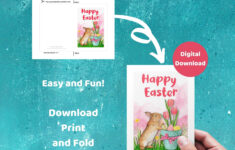 Printable Easter Cards regarding Free Printable Easter Cards UK