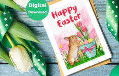 Printable Easter Cards with regard to Printable Easter Card For Wife