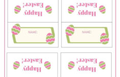 Printable Easter Place Cards - Add A Little Adventure inside Dinner Free Printable Easter Place Cards