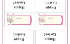 Printable Easter Place Cards - Add A Little Adventure within Printable Easter Place Card Template