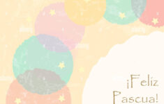 Spanish Greeting Card Easter Text Hi-Res Stock Photography And pertaining to Free Printable Easter Cards In Spanish